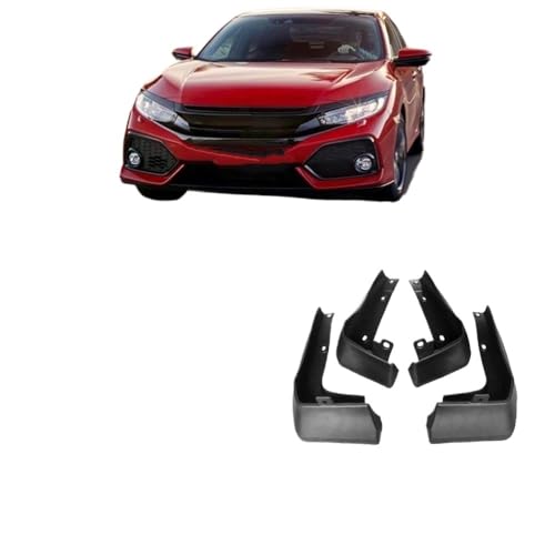 Bavette de voiture pour Civic 10e génération, garde-boue robustes - 3