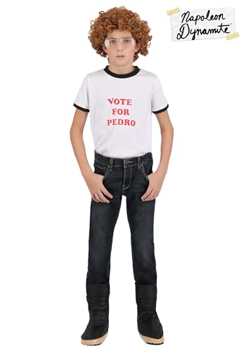 Disfraz Napoleon Dynamite para niños con accesorios miniatura 2