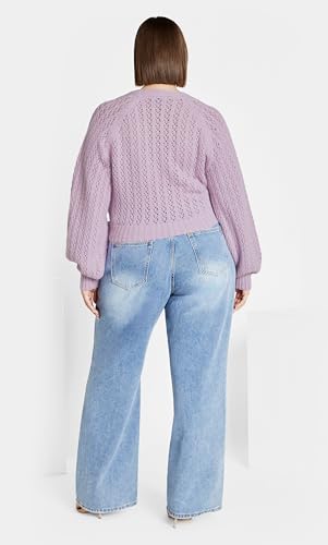 Image of City Chic Plus Size Cardigan, Isla Cardigan