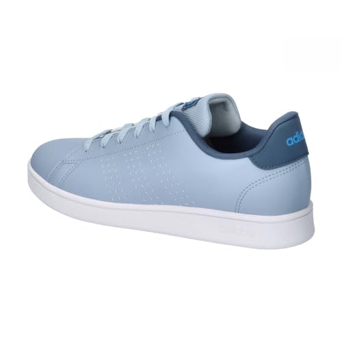 Adidas LKK18 Kids' Advan Court Lifestyle Lace Sneakers, Wonder Blue/Blue Burst/Pre-Loved Ink (IE2700), 23.0 cm3