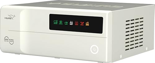 Image of V-Guard Prime 750 Mili 650VA /12V Pure Sine Wave Inverter|3-Years Warranty