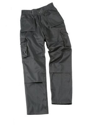 Tuff Stuff Grey Adults Pro Work Trousers 711 (W34 L30, )