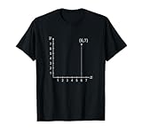 Six Seven 6 7 Coordinate Grid Plot Graph Plane Meme Design T-Shirt
