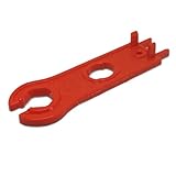 1PCS MC4 photovoltaic Connector Installation Wrench DC Waterproof Connector Plastic Plate Wrench MC4 Installation Tool(Suitable for Hexagonal caps)
