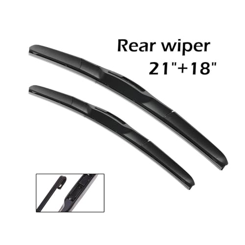 Parabrisas sin rayas con escobillas Swift Hatchback 2004-2010 juego de tres 3