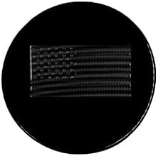 Car Accessories For Chevrolet Corvette C8 2020-2023 Fuel Tank Cap Gas Lid Protector Cover ABS (Glossy Black) 1PCS