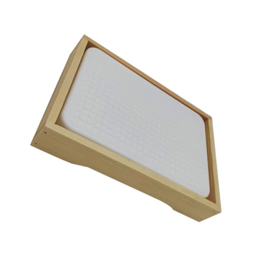 Unomor Bamboo Plastic Ice Serving Tray Sushi Plate Seafood Tray Insulated Cold Plate Food Preservati