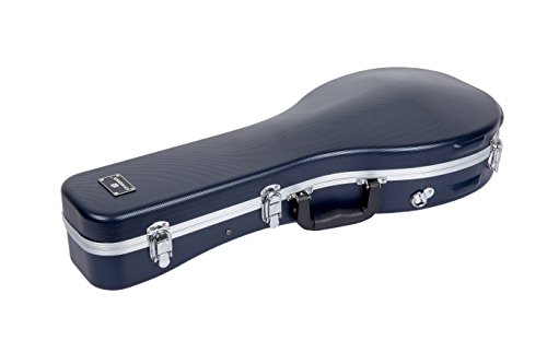 Image of Crossrock, ABS Molded Style Mandolin Hard Shell Case, Blue (CRA861MABL)
