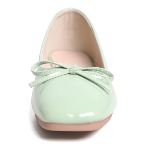 Image of Dear Time Women's Casual Foldable Ballet Flats Square Toe Ballerina Flats Shoes Comfortable