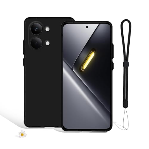 �X�}�z�P�[�X For Xiaomi Poco X8 Pro Max �P�[�X �J�o�[ �ϏՌ� TPU�f�� ���^�y�� �_�� �w��h�~ ���ϖh�~ �C�菝�h�~ �����Y�ی� ���E�ȒP Xiaomi Poco X8 Pro Max �p �P�[�X�i�u���b�N�j