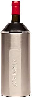 Vinglacé Wine Bottle Insulator | Stainless Steel | Double Walled | Vacuum Insulated