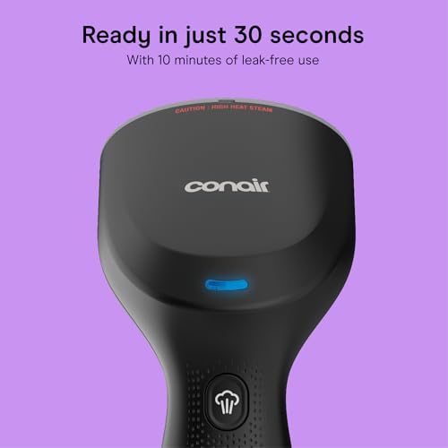 Conair Compact Garment Steamer for Clothes, Small Size Tackles Big Wrinkles with Fast Heat Up by Conair - Image 3