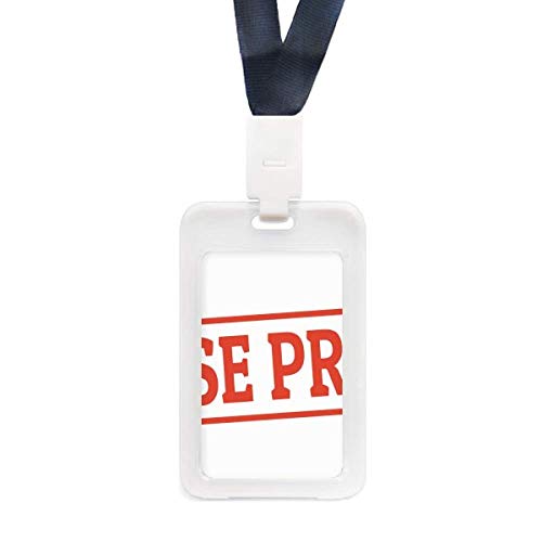 Porte-cartes de crédit transparent et sceau rouge pour vos trajets quotidiens