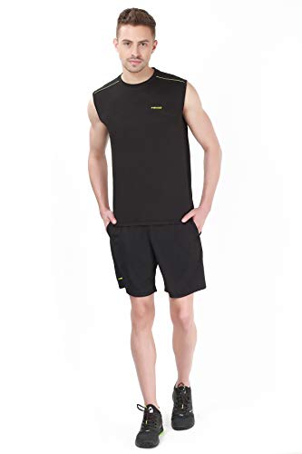 Image of Head HMS-503 Polyester Tennis Apparel, X-Large (Black)