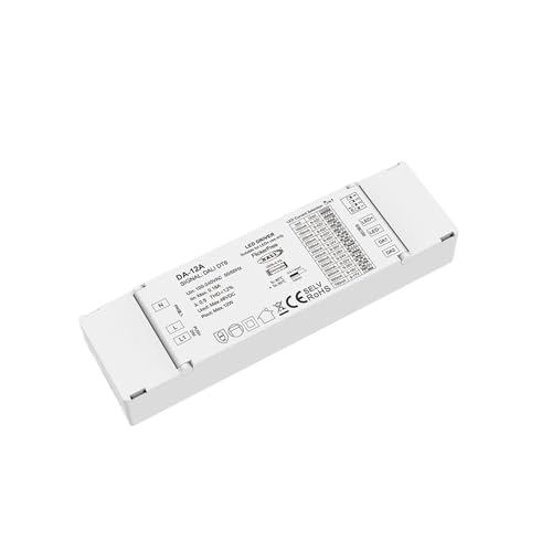Gradation numérique PWM pour pilote LED 12W DALI-2 avec option Push DIM
