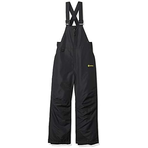 Solstice Apparel Kids Snow Ski Bib Pants, Black, 18 Cover
