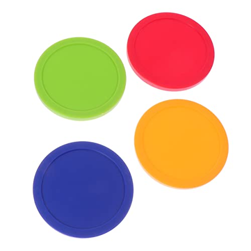 KESYOO 1set Ice Hockey Pucks Durable Air Hockey Table Accessories Fits Tables for Arcade and Game Rooms 4pcs