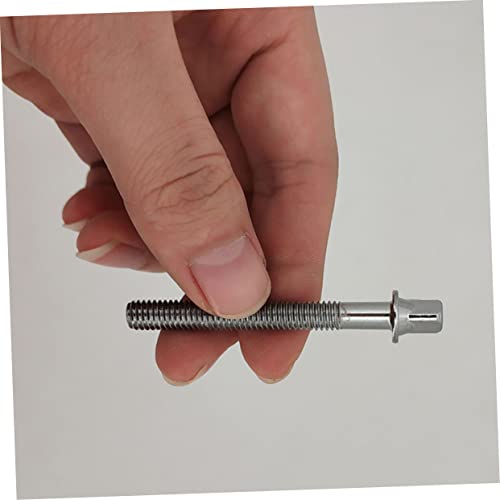 FAVOMOTO Pack de 12 piezas de hardware para batería: tornillos y arandelas metálicos para montaje de aros de bombo, tom y micrófono miniatura 3