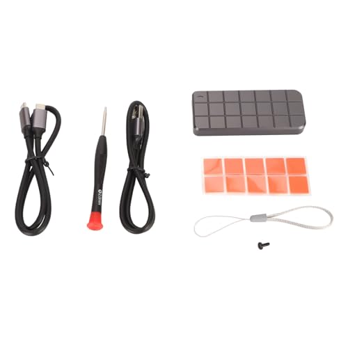 Caja externa M.2 NVMe SSD USB 3.2 Gen2 10Gbps aluminio miniatura 4