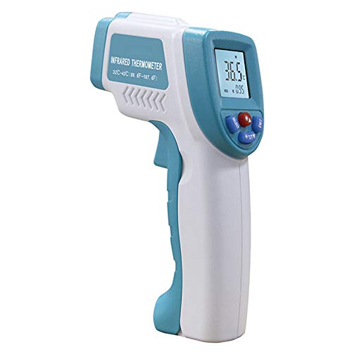 Infrared Thermometer,Non-Contact Infrared Forehead Digital Thermometer IR Infrared Thermometer Ear Forehead Fast Measure Large Screen Display for Baby/Adult - Thumbnail 6