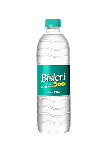 Image of Bisleri Water bottle added with minerals Pack of 24 (500ml)