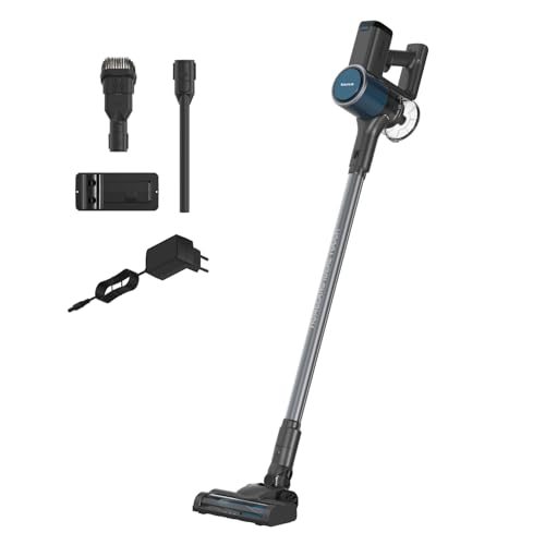 Taurus – Aspirador sin Cable Homeland Ideal Touch, Batería extraíble, Carga Rápida, 180W, 35 min autonomía, Filtro HEPA, Turbo Brush, LED, Pantalla Digital, Depósito 600ml, Accesorios