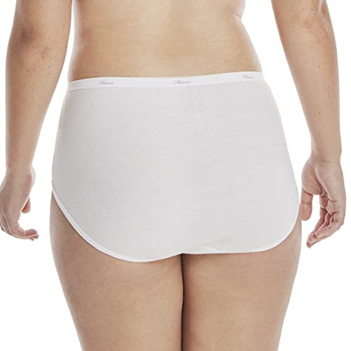 image for Hanes Womens High-waisted Panties, 6-pack, Moisture-wicking Cotton (Co