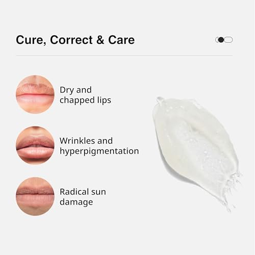 Cureskin Lip Balm with SPF 15, Amino Acids, Shea Butter and Vitamin E | Lip Care | SPF Lip Balm for Women and Men | Lip Lightening Balm for Dark Lips