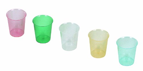 Preisvergleich Produktbild 40 Stück Medikamentenbecher Medizinbecher Schnapsbecher Farbe: grün
