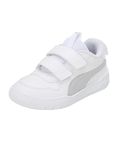 PUMA Kids Boys Smash V2 Lace Up Sneakers Shoes Casual - White - Size 11 M