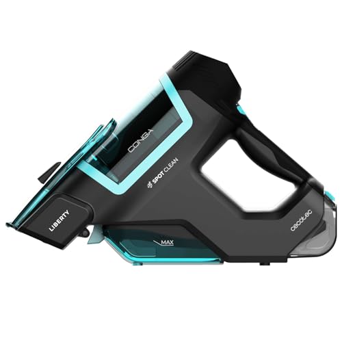 Cecotec Conga Hand Carpet&Spot Clean 2500 Wandtapijt Stofzuiger 50 W, 3 in 1: Spuiten, reinigt en zuigt, vloeistoffen en vaste stoffen, 2 x 350 ml vuil water en schoon water, looptijd 25 min - Image 4