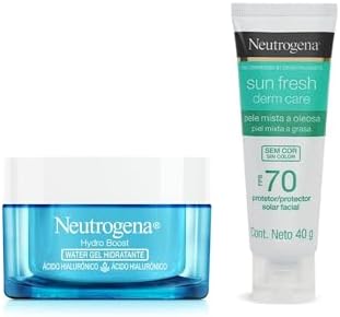 Kit Neutrogena Hidratante Facial Hydro Boost Water Gel 50g + Sun ...