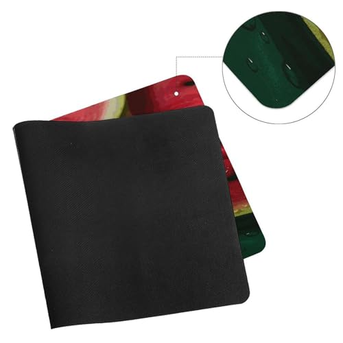 Pad para escritorio grande de goma estilo sandía miniatura 7