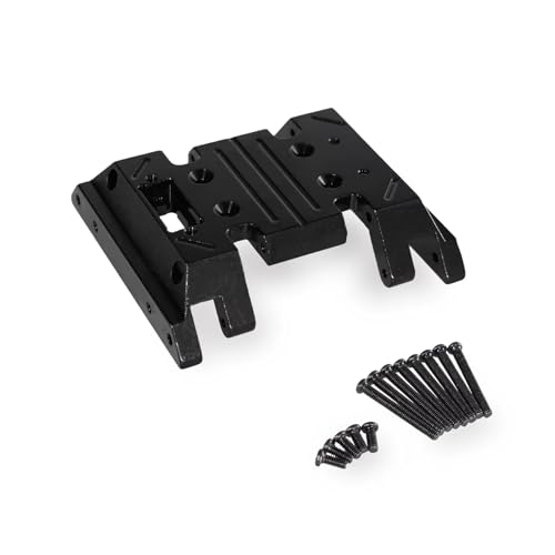 RC�A�N�Z�T���[ Compatible With MN For MN128 MN86S MN86 G500 1/12 RC�J�[�A�b�v�O���[�h�p�[�c ���^���~�f�B�A���E�F�[�u�{�b�N�X �{�g���v���[�g �M�A�{�b�N�X�t���[�� �V���[�V�p(Black)
