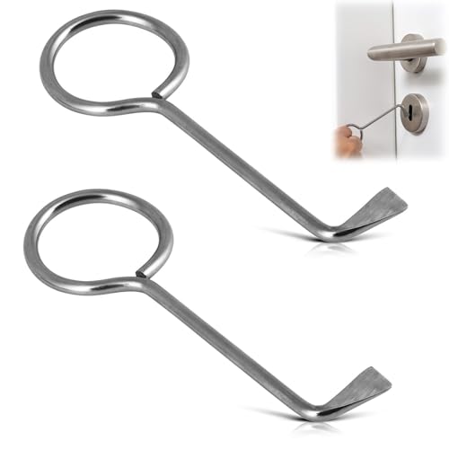 2 Stück Profi Dietrich Set,Set Buntbartschlüssel Universal,Universalschlüssel Für Zimmertüren,Türöffnungswerkzeug, Universal Schlüssel,öffnungs Werkzeug Ditrichsett, Für Bunt-Bart-Schloss öffne