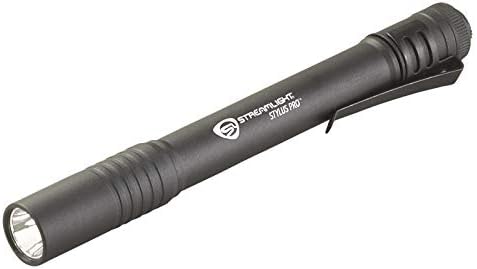 Stylus Pro Black Penlight with White LED