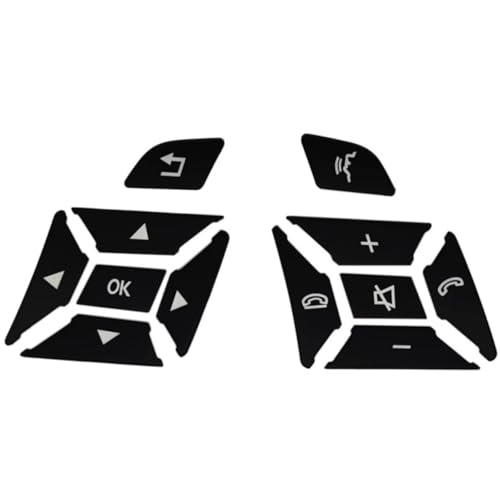 ԓ[fBO Compatible With For W212 2013 2014 2015 2016 For C117 2014 2015 For X156 2014 2015 ԗpXeAOzC[{^Jo[gXCb`ɑΉ(Black)