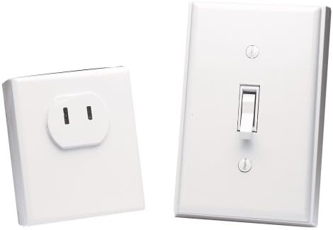 Heath/Zenith BL-6136-WH Wireless Switch Outlet, White