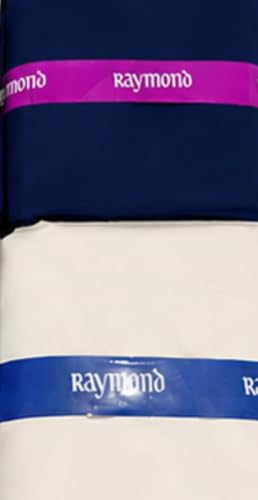 Image of Raymond Fabrics Men's Unstitched Shirt and Pant Fabric Combo | Premium Poly Viscose Dress Material | Formal & Casual Wear | Custom Tailoring Fabric Set