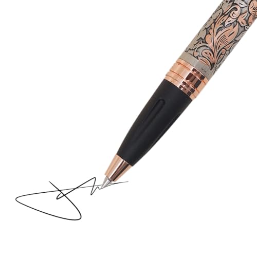 Image of Personalized Metal Pen with Blue Ink Signature Pens Customize Print Name Gift (SEND DETAIL WHATS AP 8368972096).. (Italic 035)