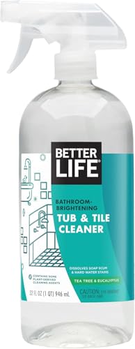 BETTER LIFE Bathroom Cleaner - Tea Tree Bathtub & Shower Cle...