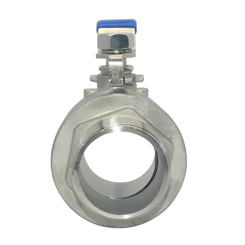 Vanne de plomberie en acier inoxydable 304 de 3/4 pouce durable