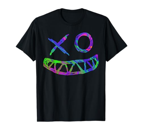 Techno presente Raver Party festival música concerto Tekk Rave t-shirt, Preto, S