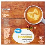 Great Value Hazelnut Cappuccino Mix 