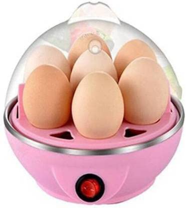 Gadget Crafts Egg Boiler Electric Automatic Off 7 Egg Poacher for Steaming, Cooking Also Boiling and Frying (Multi Colour)