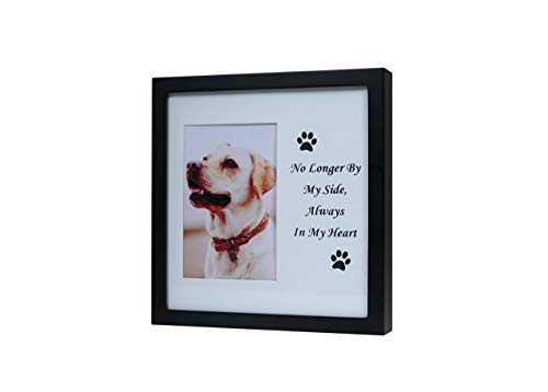 Dog Memorial Picture Frame  Photo Frame to Mount or Hang  Memorial Picture Frames for Loss of Dog- Thoughtful Gift of Sympathy for A Grieving Dog Lover