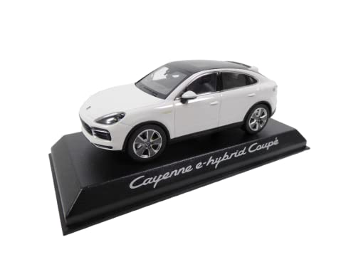 OPO 10 - Voiture 1:43 Porsche Cayenne e-Hybrid Coupé 2019 Blanc - Norev 3170K