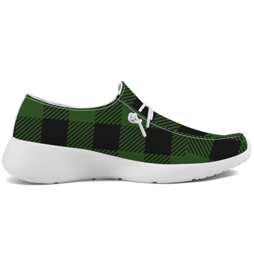 Quorax Loafers for Women Men Plaid Slip-on Shoes Casual Shoes Gifts for Men Women4