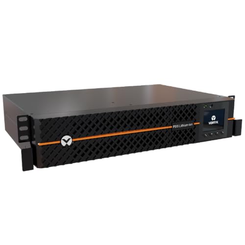 Vertiv Liebert PSI5-800SRT2ULI Lithium-Ion UPS Battery Backup 2U 800VA/720W