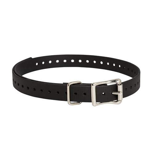 SportDOG 3/4-Inch Collar Strap - Waterproof Replacement Strap for Rugged Outdoor Use - Adjustable Collar with High Visibility - Black